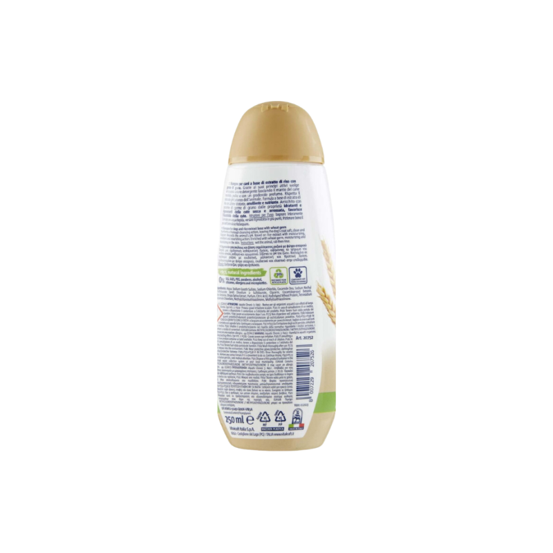 Shampoo con estratti di grano