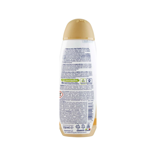 Shampoo con estratti di riso e avena