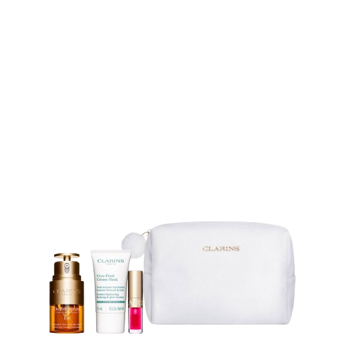 Clarins Double Serum Eye- Set regalo Double Serum Eye 20 ml + 2 prodotti e kit